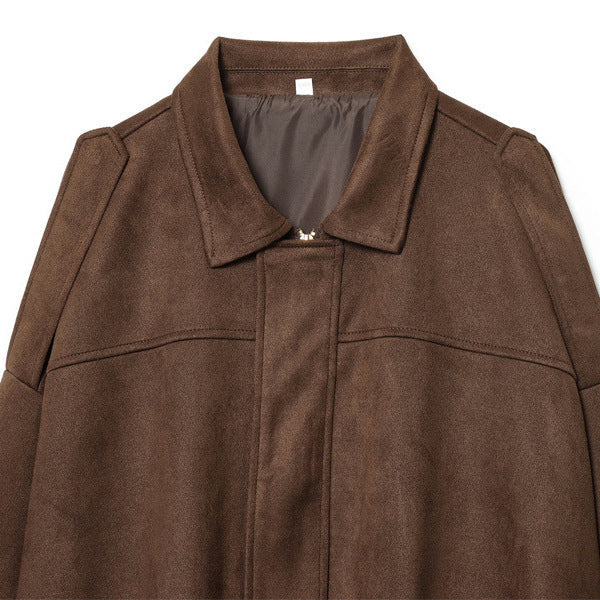 Bomber de antelina para mujer NOÉMIE